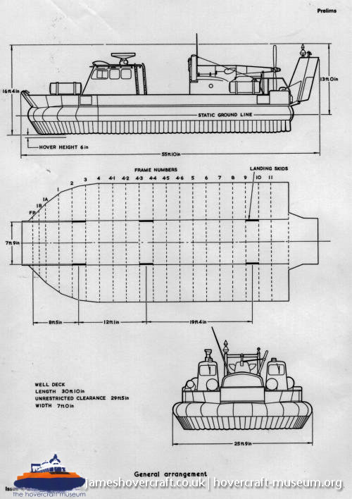 SRN6 diagrams -   (submitted by The <a href='http://www.hovercraft-museum.org/' target='_blank'>Hovercraft Museum Trust</a>).
